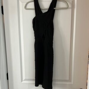 Elegant Black Sleeveless Dress
